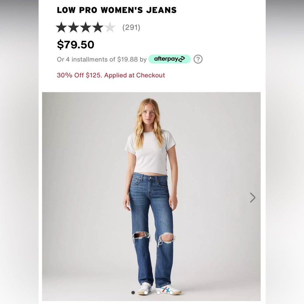 LEVI’S LOW PRO WOMEN'S JEANS